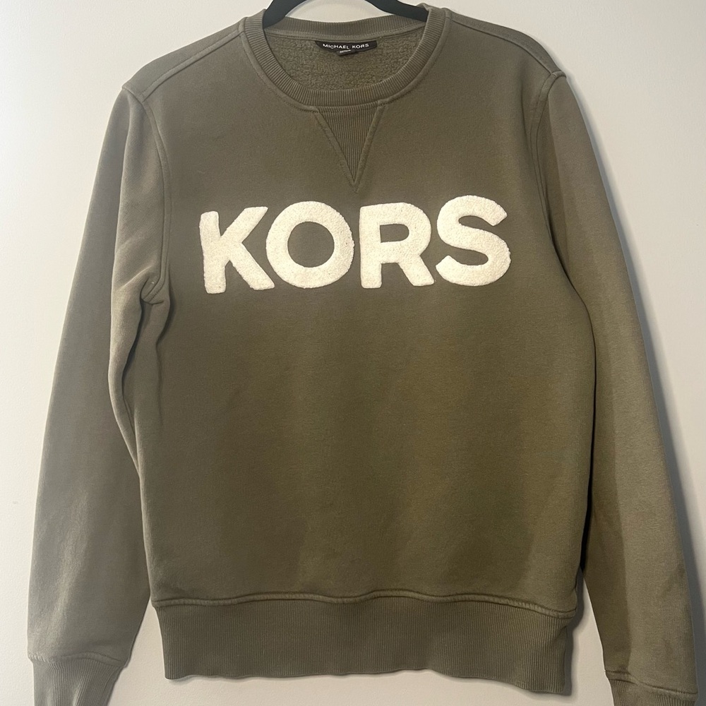 Michael Kors Olive Green Sweater
